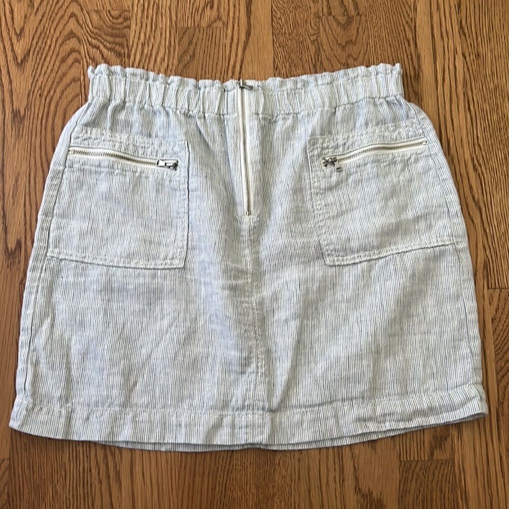 Beautiful Lou & Grey 100% Linen Skirt XS